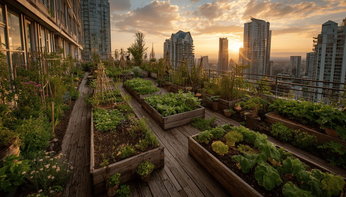 Techniques de permaculture pour un jardin urbain autosuffisant
